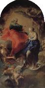 Pompeo Batoni Reported good news Germany oil painting artist